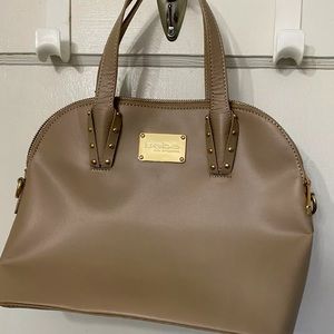 Bebe Domes bag / satchel Taupe color NWT